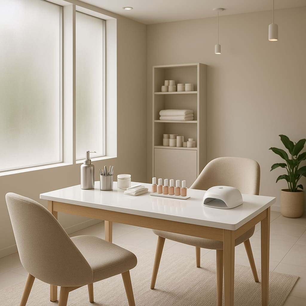 Modernes Nail Spa Interieur