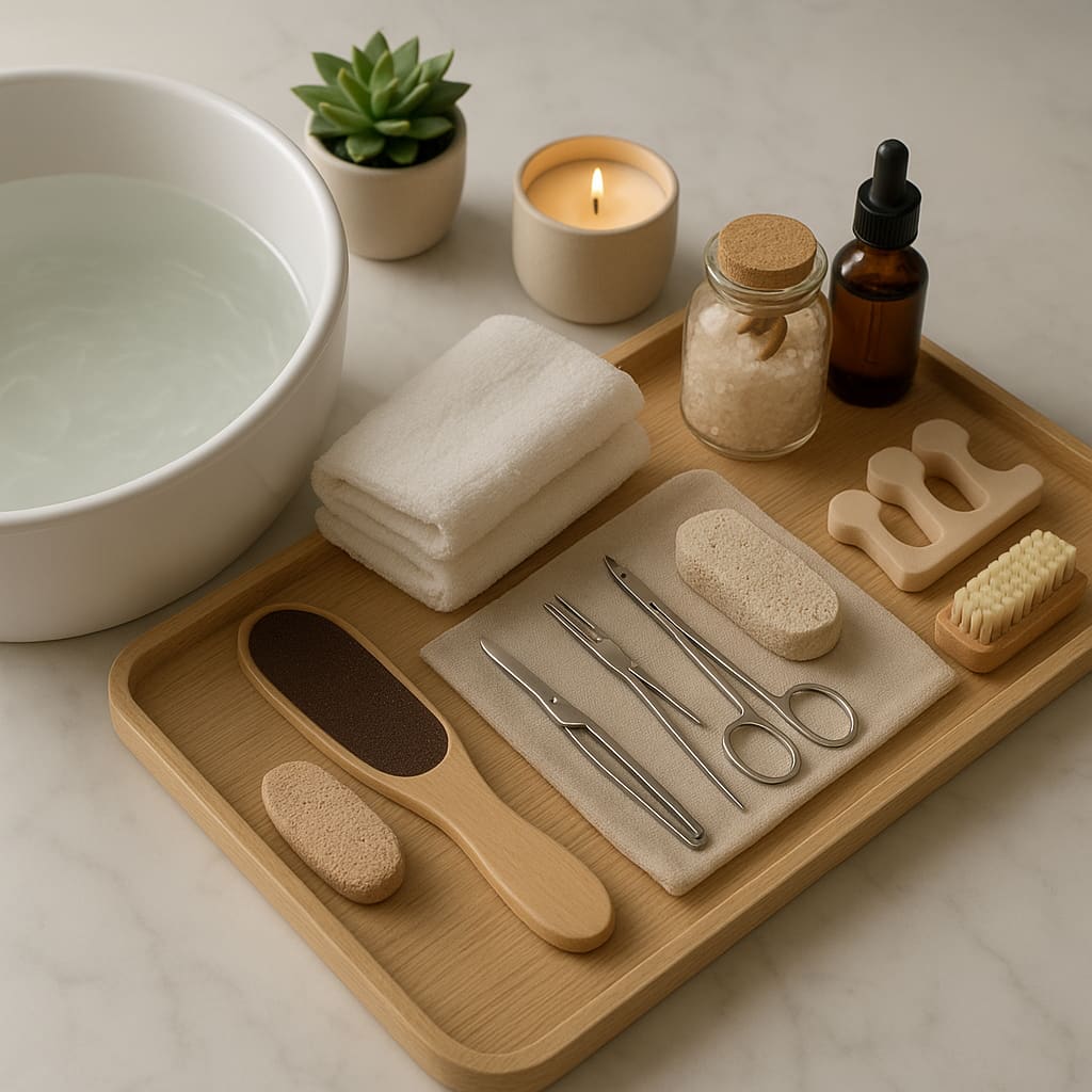 Pediküre Spa Setup